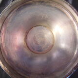 Art nouveau pourer,victor silver co,quadruple plate, liseron flower decoration