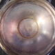 Art nouveau pourer,victor silver co,quadruple plate, liseron flower decoration