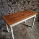 Table de ferme française vintage, années 1950