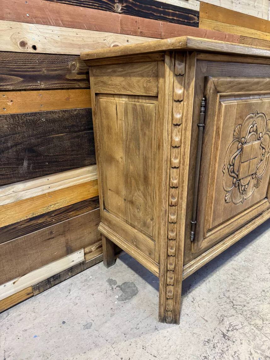 Large Art Deco sideboard in oak - Modernist Design 1950