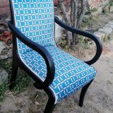 Restored bridge armchair