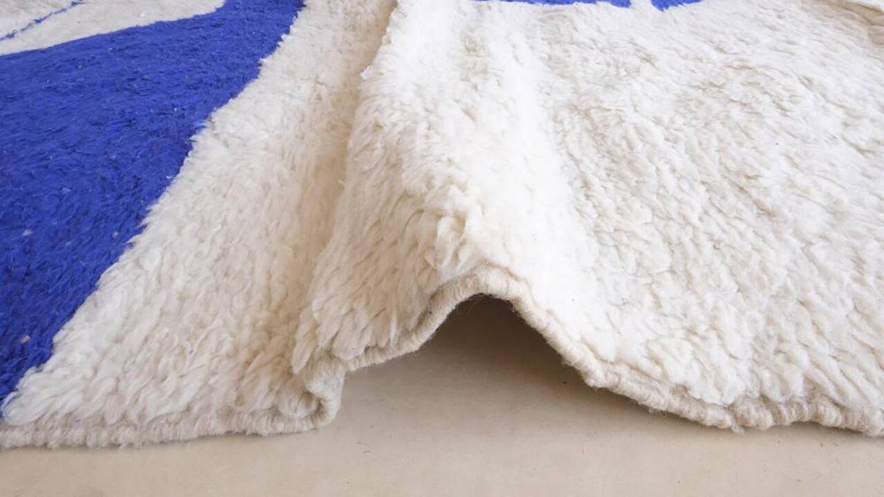 Traditional handmade Beni Ouarin rug 150 x 250 cm