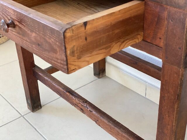Wooden farm console