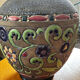 Amphora lamp vase Czechoslovakia Art Deco H 30 cm