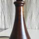 Pied de lampe à poser en bois massif style scandinave - mid. XXeme