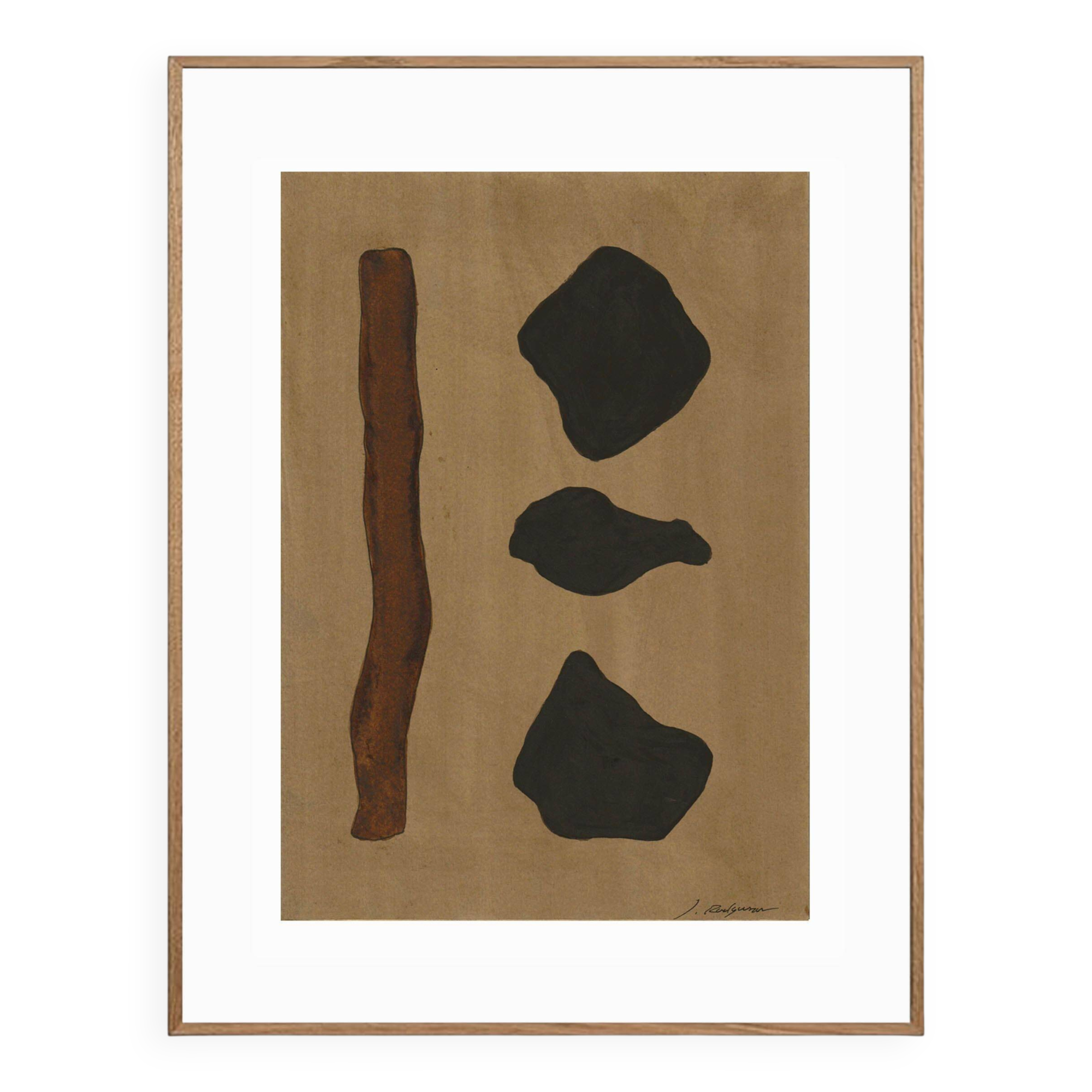 Original drawing by J. Rodgussar – Inks on paper