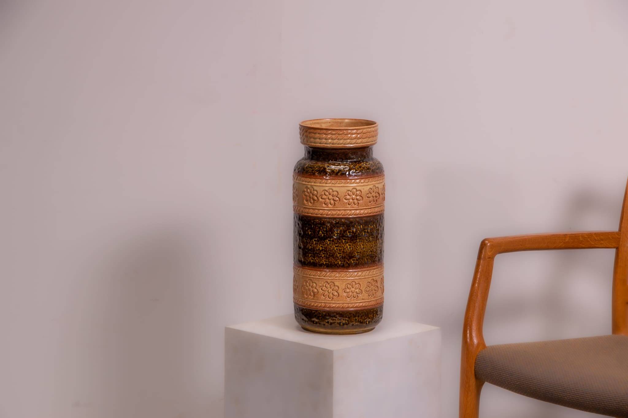 Grand vase de lave grasse ouest-allemand 660 40