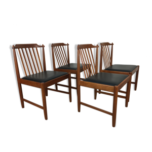 4 chaises scandinaves
