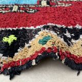 Tapis Berbère Boucherouite coloré - 145 x 267 cm