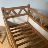 Lit Bébé/Enfant Vintage Année 50 Pieds Compas