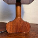 Lampe bois à poser artisanal