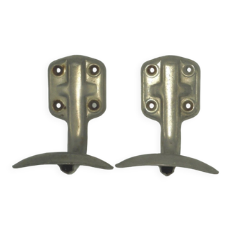 Pair of coat hooks