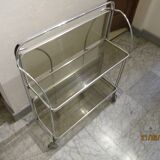 vintage folding dessert trolley from the 1970s