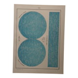 Original lithograph on the sky