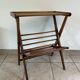 Table d'appoint, porte-revues scandinave vintage