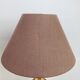 Pair of vintage turned wood lamps