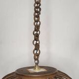 Rattan pendant lamp 1970s