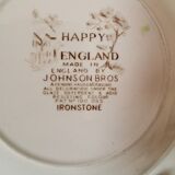 set of 8 iron earth soup plates, Johnson Bros