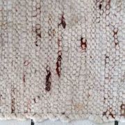 Vintage indian kilim handmade carpet 54cm x 118cm, 1970s