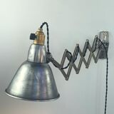 Scissors lamp accordion mazda france 1940
