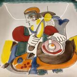 Italian ceramic empty pocket by Desimone