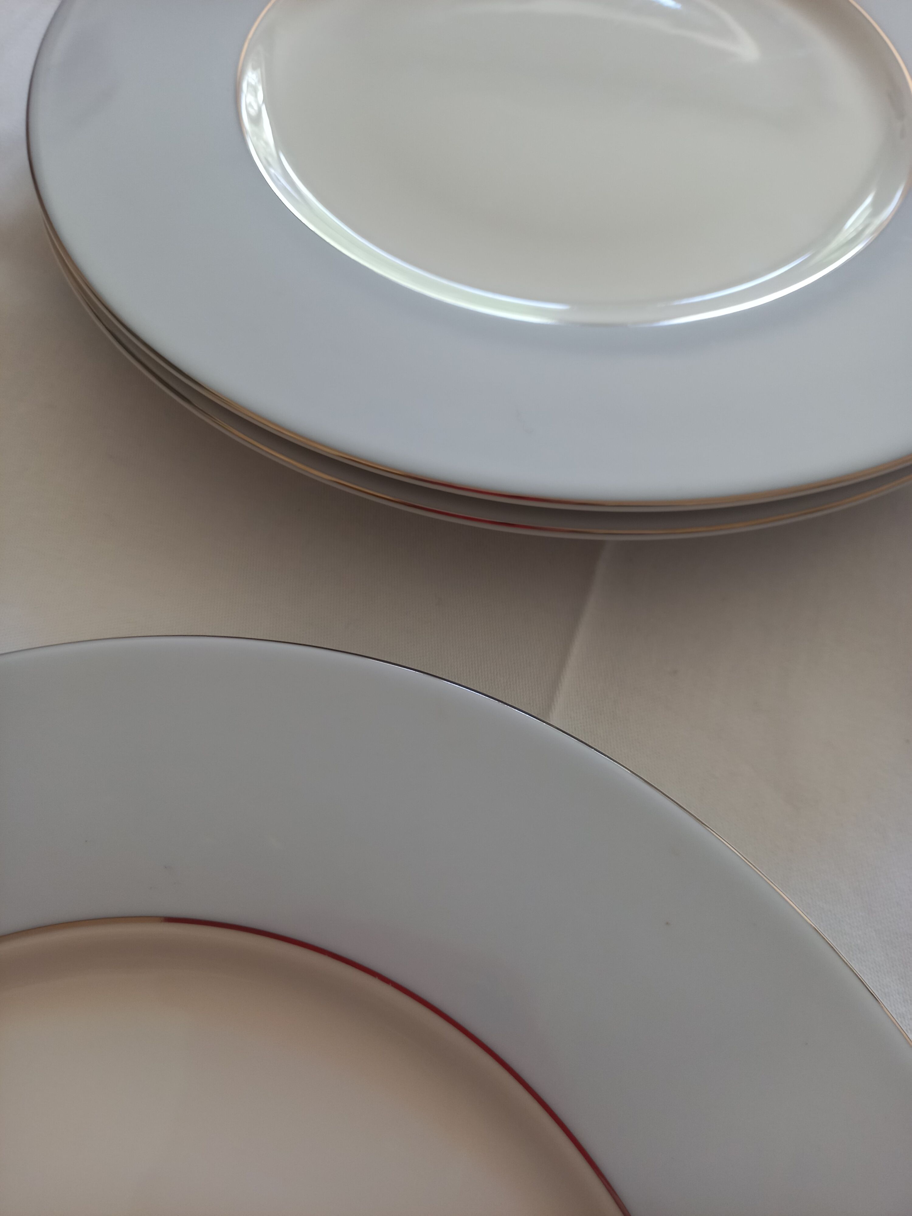 Set of 4 Guy Degrenne presentation plates