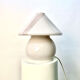 Lampe "champignon" en verre des années 70/80