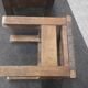 Paire tabourets ancien guichetier PTT