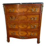 Belle commode marbre noir