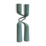 Set of 2 candlesticks, made of steel by Mikaela Dörfel for Menu, Denmark