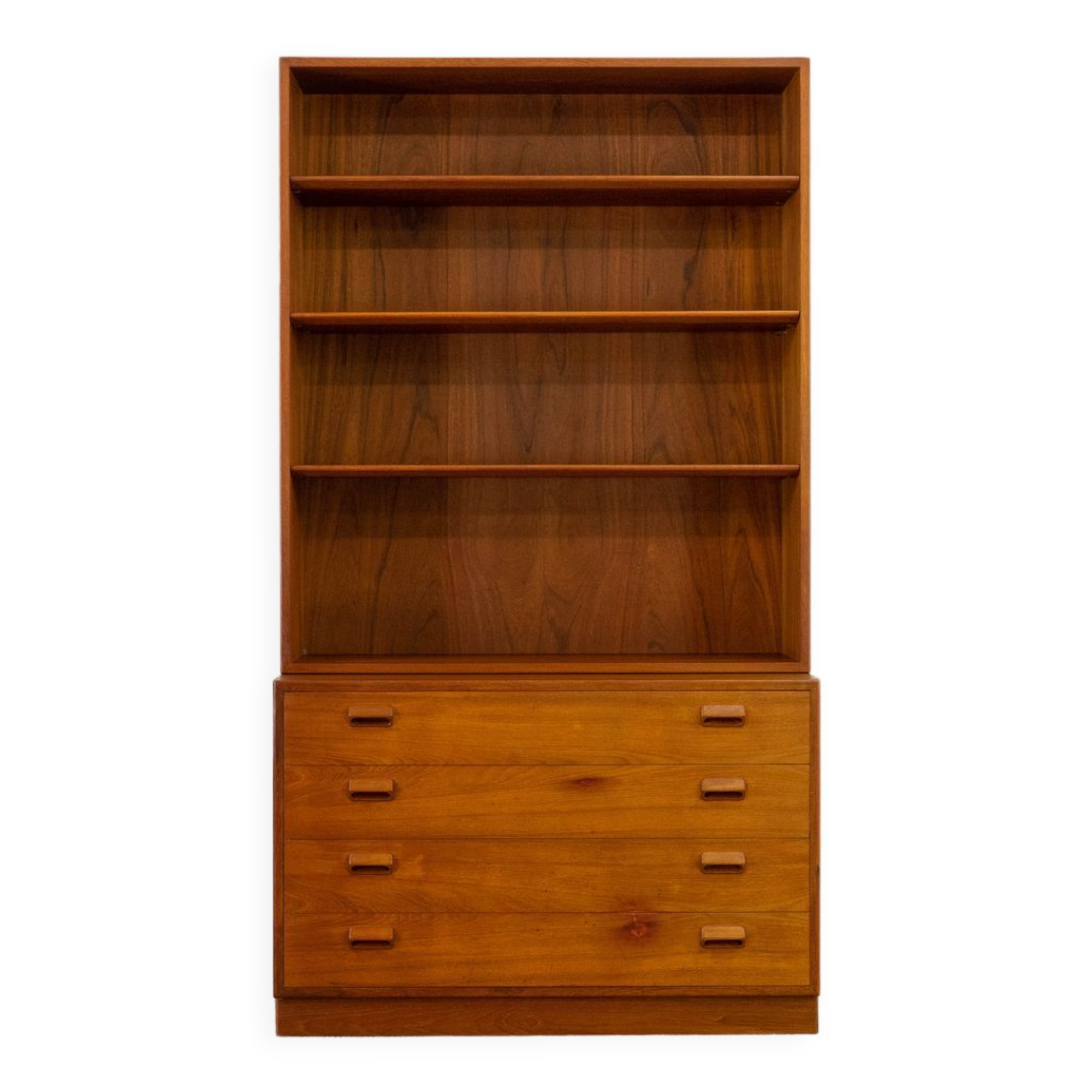 Borge Mogensen teak bookcase for Soborg Mobelfabrik, 1960s