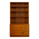 Borge Mogensen teak bookcase for Soborg Mobelfabrik, 1960s