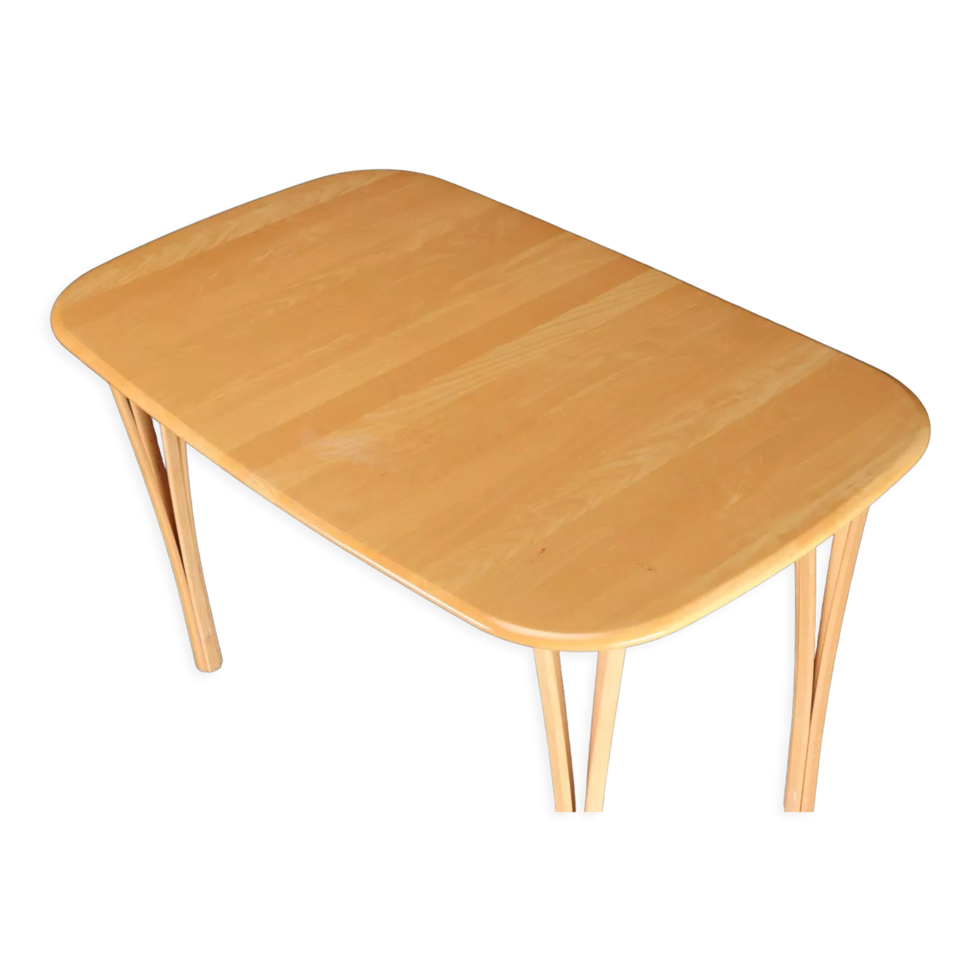 Table à manger en bois de hêtre Haslev