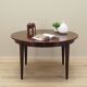 Round rosewood table, Danish design, 1970s, manufacturer: Omann Jun
