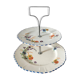 Porcelain server or display stand stamped Parrott & Company, Made in England, n° 478