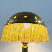 Lampe de table en laiton en forme de champignon par Sölken Leuchten, Allemagne, vers les années 1960.