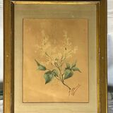 Watercolor Eugène Calmant from 1873 22x 28 cms