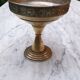 Brass fruit bowl