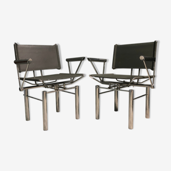 Set of 2 Series 8600 Chairs by Hans Ulrich Bitsch for Kusch+Co, 1980s,