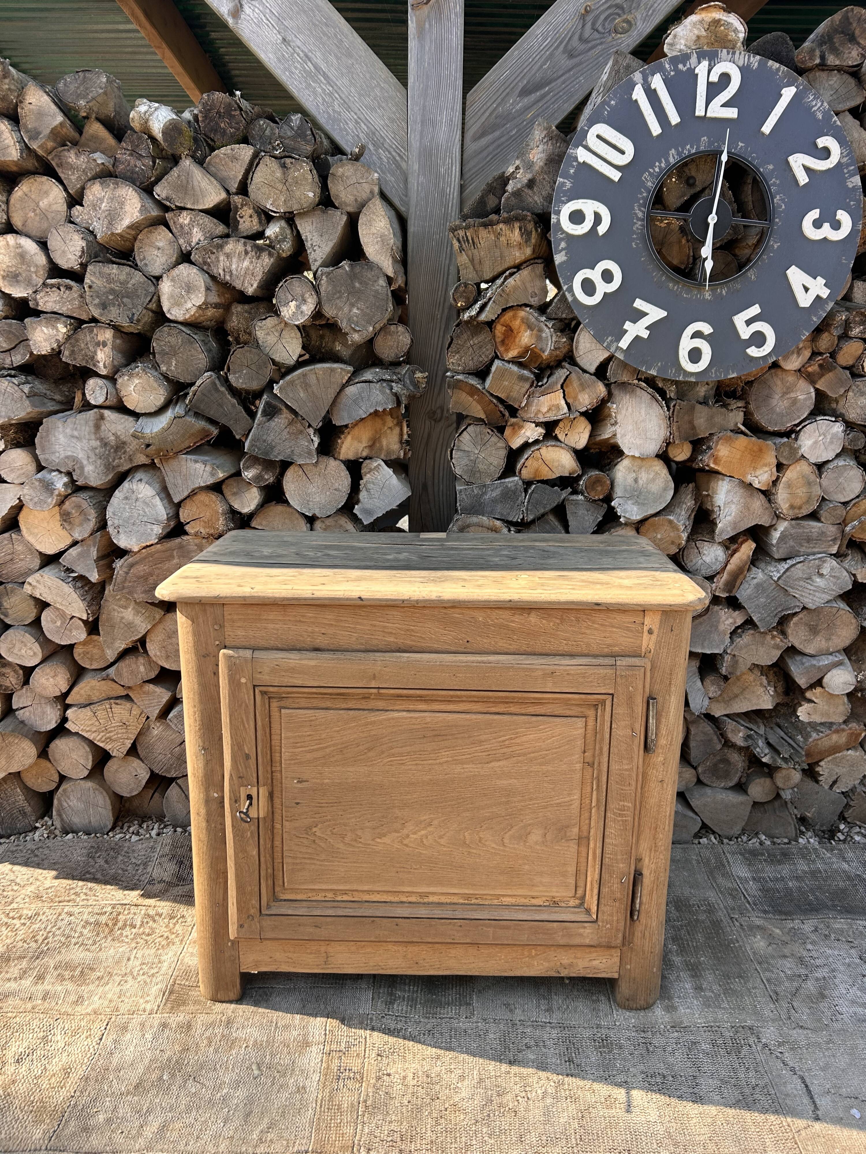 Solid wood confiturier / Renovated antique storage furniture
