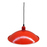 Enamelled sheet metal pendant light