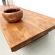 Solid oak coffee table, 1950s