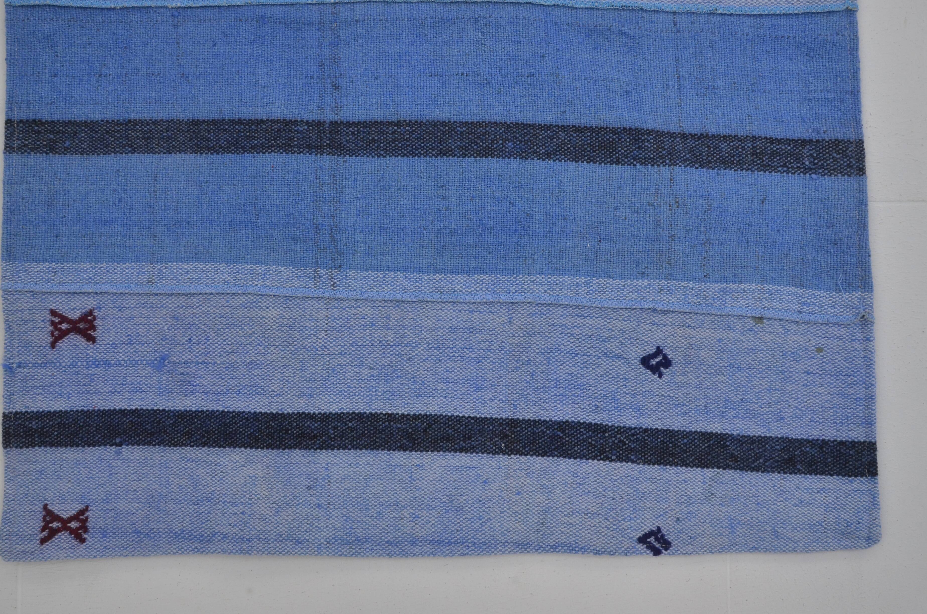 Turkish Neutral Vintage Kilim Runner sku 3769