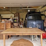 Oak farmhouse table