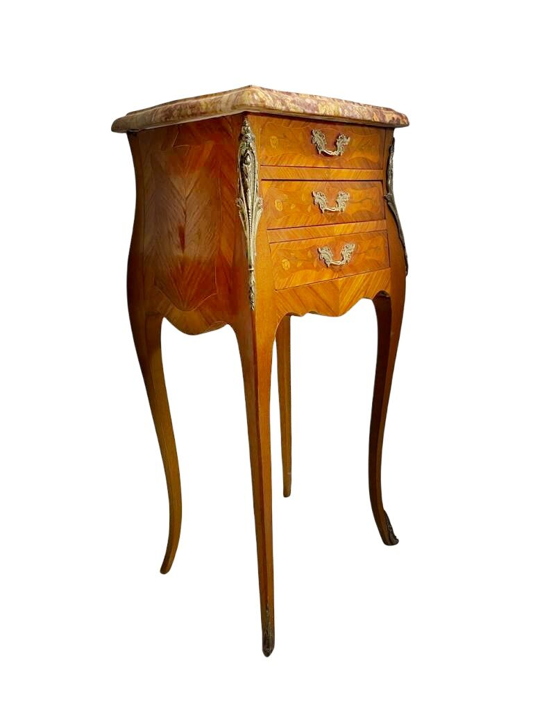 Bedside Louis XV rosewood