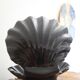 Shell lamp in ceramic and opaline