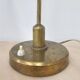 Mid-Century table lamp with a conical metal shade, attributed to Stilnovo.