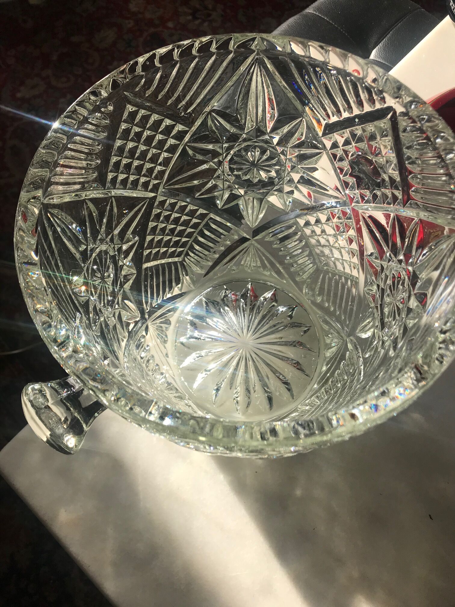 crystal champagne bucket