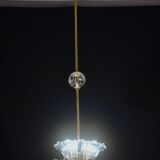 Art Deco pendant light Murano glass by Barovier, 1950
