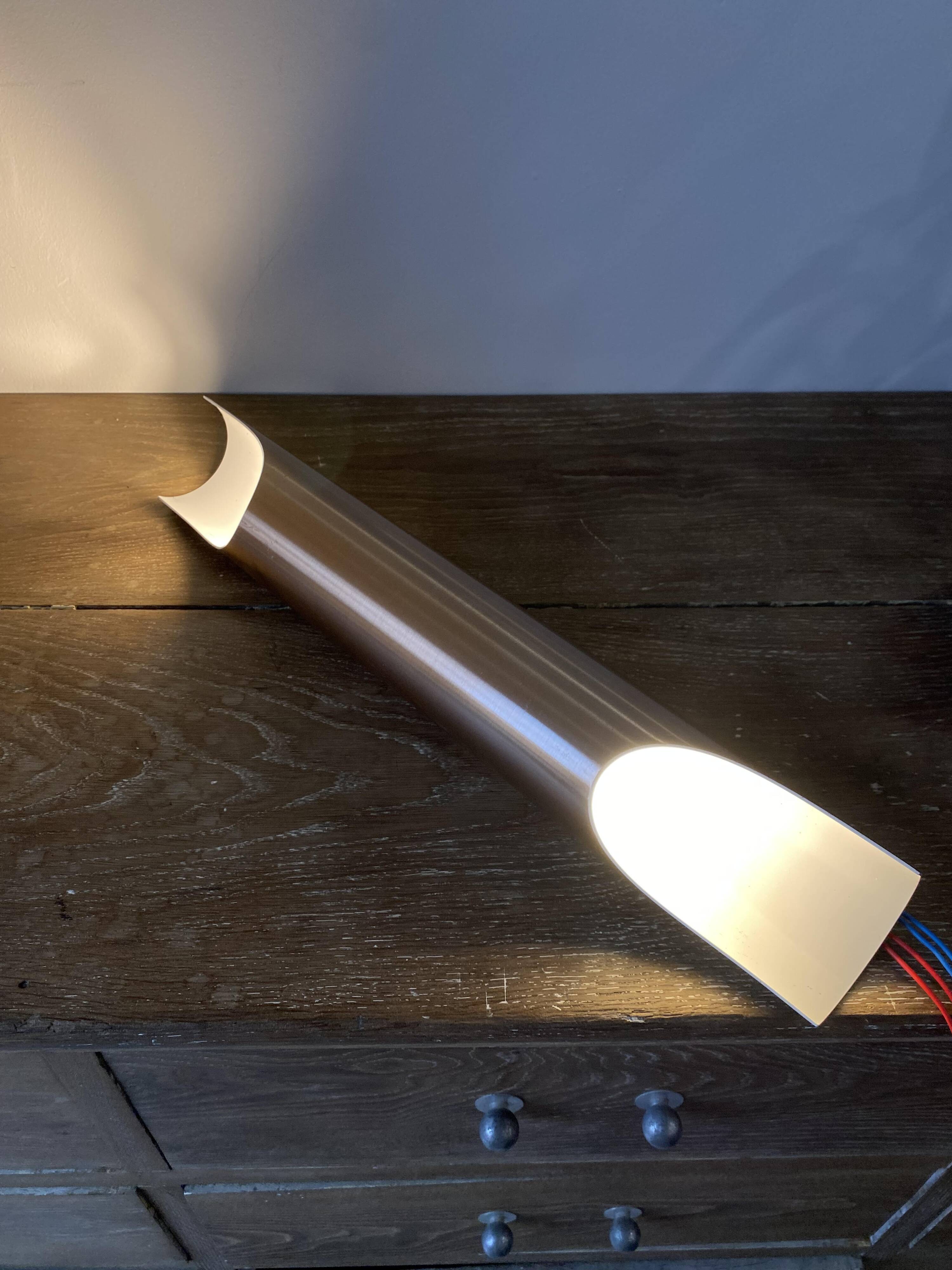 N3 Sconce Fuga XL copper / rosé wall light Raak Komulainen 1970 vintage